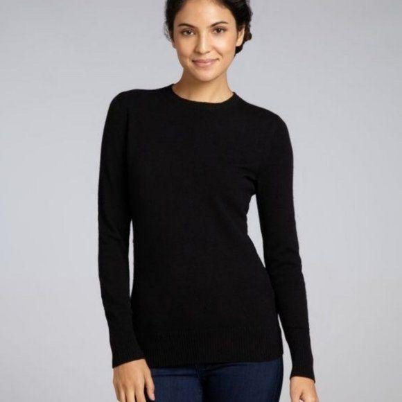 Hayden Sweaters - Hayden Cashmere Crewneck Long Sleeve Sweater Knit
